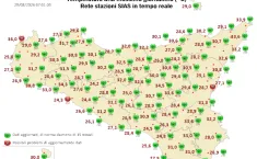 Sicilia al culmine dell'ondata subtropicale: gi&agrave; alle 7 del mattino punte di 36&deg;C a Erice e tre allerte rosse
