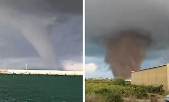 Marsala, la furia devastante del &ldquo;vortice nero&rdquo; su bambini e campagne