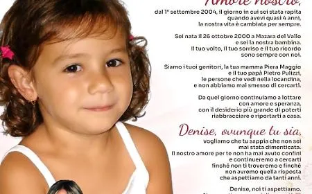 Scomparsa Denise, l'accorato appello dei genitori: "Non smetteremo mai di cercarti"