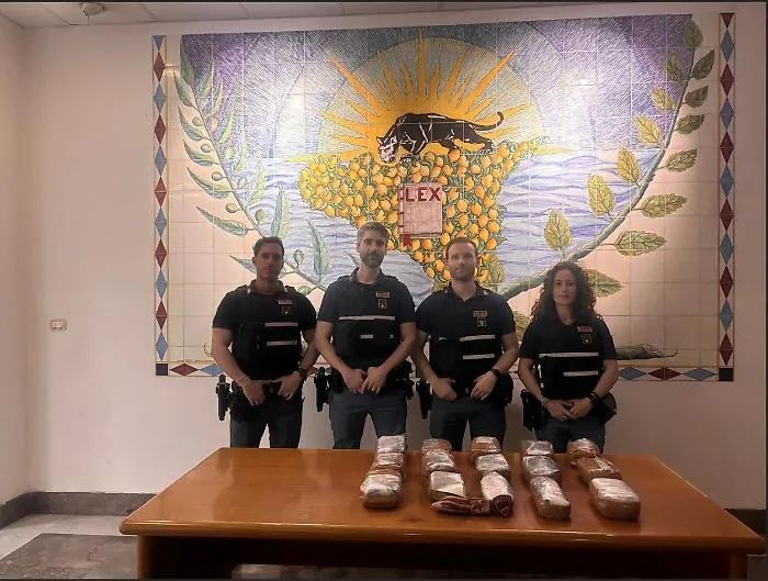 Maxi sequestro di droga a Falsomiele: scoperti 21 chili di cocaina e un panetto di hashish